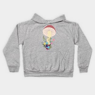 Cute mushroom Kids Hoodie